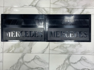 Брызговики Mercedes 580x360 комплект 2шт (зад.арка) пара